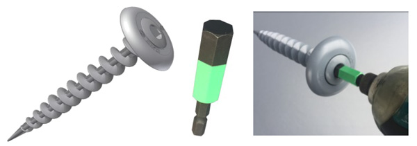 電動インパクト用六角レンチピット対辺12mm仕様